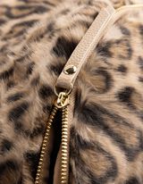 Hip Bag - Kunstfell - Beige