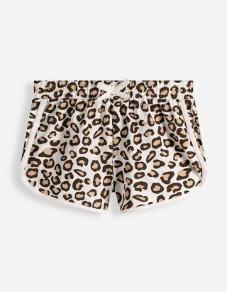Shorts - Allover-Print - Off-White