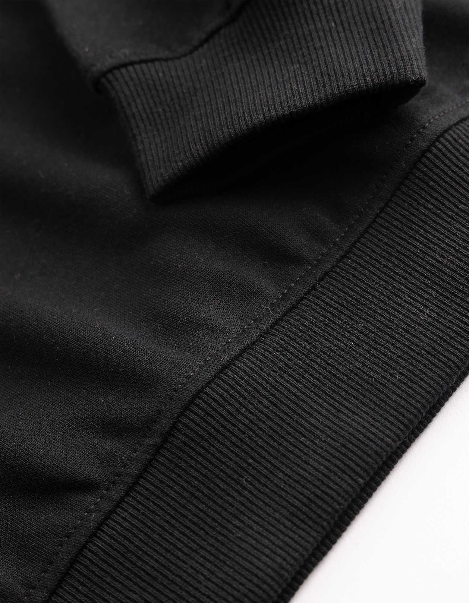 Sweatshirt - Schulterfrei - Schwarz
