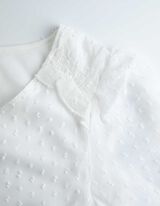 Palaidinė - Šifonas - baltas