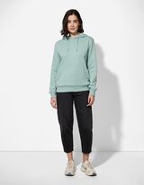 Hoodie - Kap - turkoois