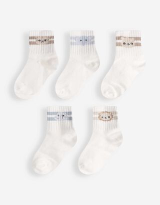 Tennissocken - 5er-Pack