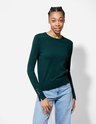 Pulover de tricot - Turcoaz