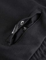 joggersy - troczek na dole - czarny