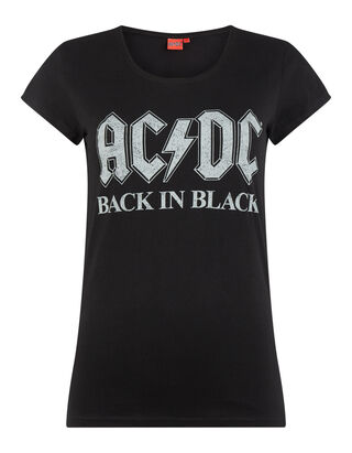 Damen T-Shirt mit AC/DC-Print