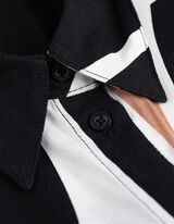 bluza - Print po čitavoj povr&scaron;ini - crna