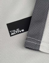 Tričko - Síťovina - seda