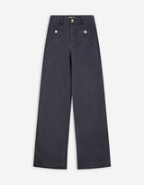 Jeans - Wide Fit - grau