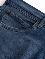 Jeans - Waseffecten - donkerblauw