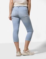 Caprihose - Skinny Fit - hellblau