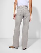 Jeans - Straight fit - grijs