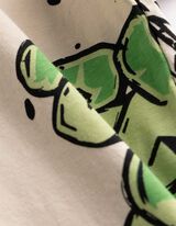 T-shirt - Oversized fit - lichtgrijs