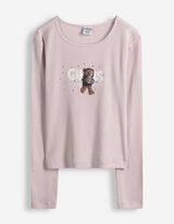 Longsleeve - set van 2 - lila