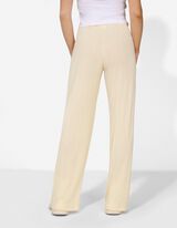 Pyjamahose - Pointelle - hellgelb