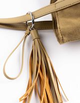 Shopper - Imitatie su&egrave;de - lichtgroen