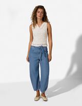 Culotte - 7/8 lengte - Lichtblauw