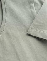 T-Shirt - Stretchanteil - Khaki