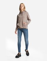 Dukserica sa kapuljačom - Kengur džep - sivo