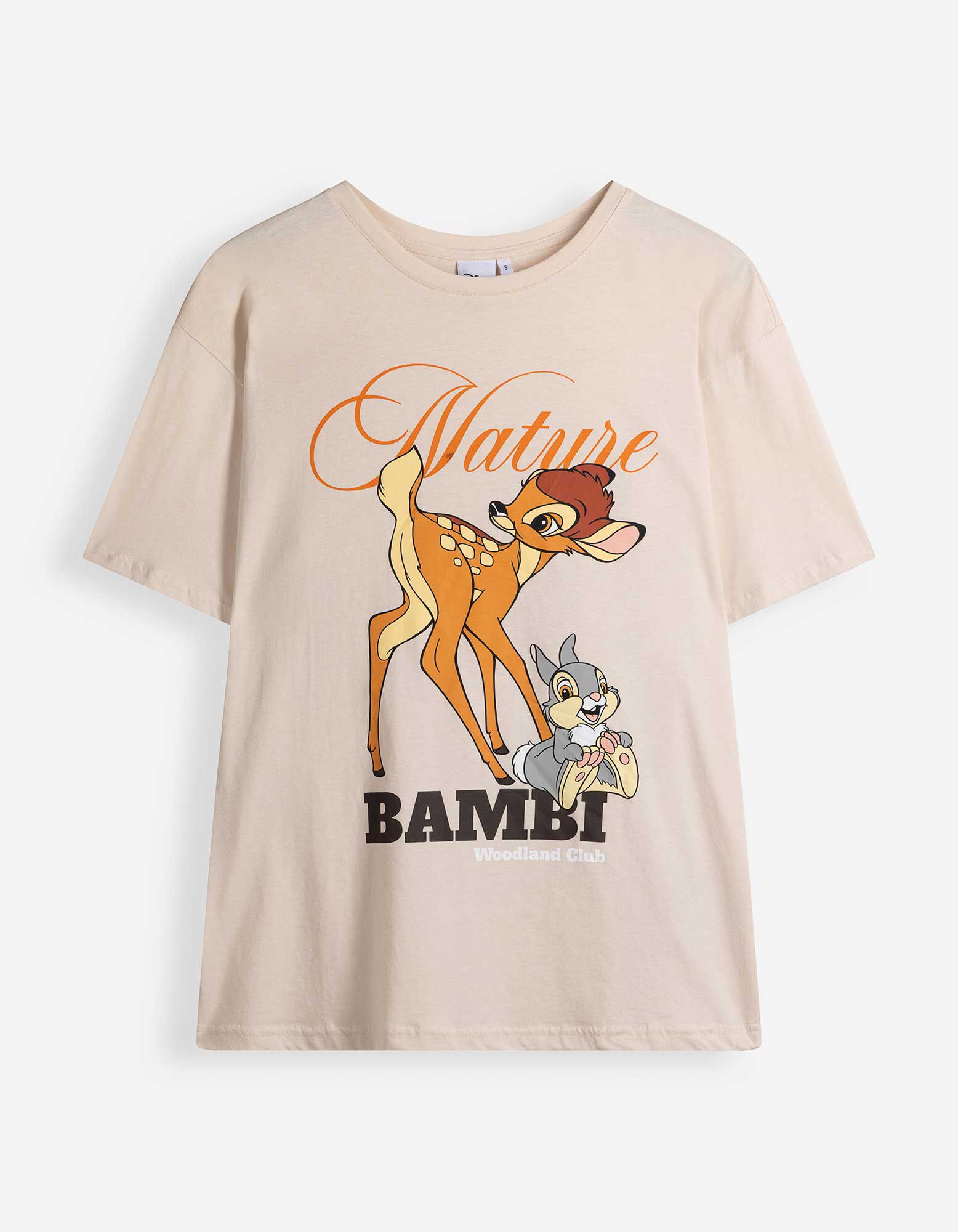 T-shirt - Bambi - Beige