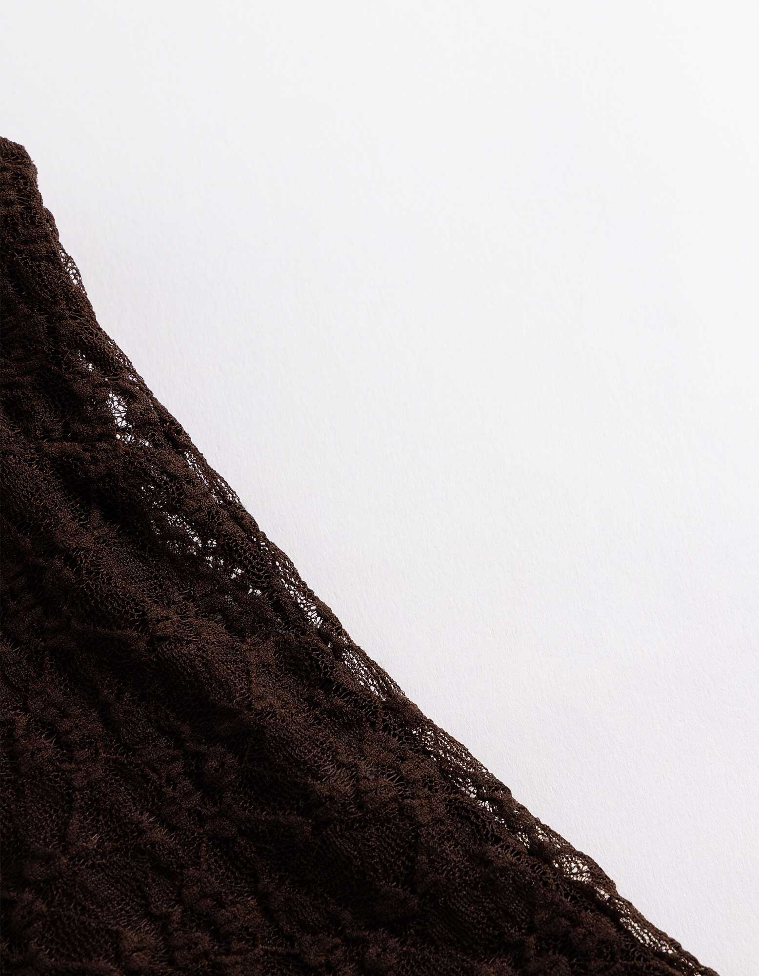 Top - Spitze - Dunkelbraun