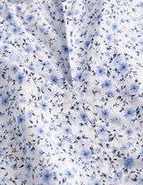 Blusenshirt - Allover-Print - hellblau