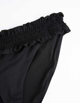 Bikini gaćice - Volani - crna