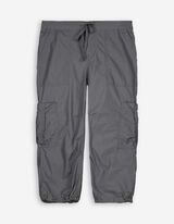 Kapri hlače - temno siva