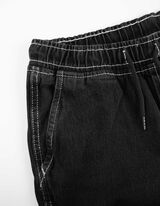 Pantaloni cargo - Straight fit - nero