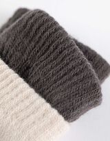 Gants - Imprimé - Gris foncé