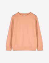 Sweatshirt - einfarbig - orange