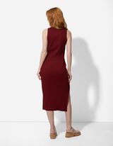 Midišaty - Bočný rázporok - tmavocervena