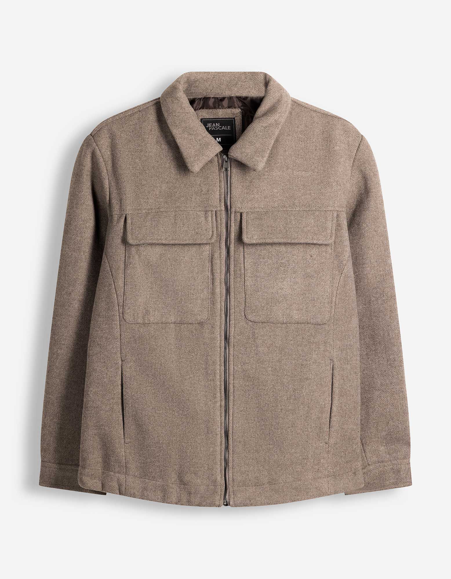 Giacca - Effetto lana - Beige