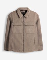 Giacca - Effetto lana - Beige