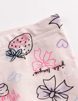 Helanke - &Scaron;areni print - roze