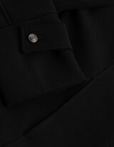 Jacke - Knopfleiste - Schwarz
