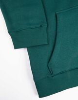 Tepl&aacute;kov&aacute; bunda - Kapucňa s tunelov&yacute;m sťahovan&iacute;m - tmavozelena