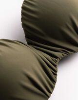 Bikinitop - Verstellbare Tr&auml;ger - dunkelgr&uuml;n