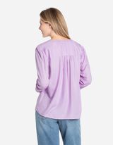 Blouse - LENZING&trade; ECOVERO&trade; - lila