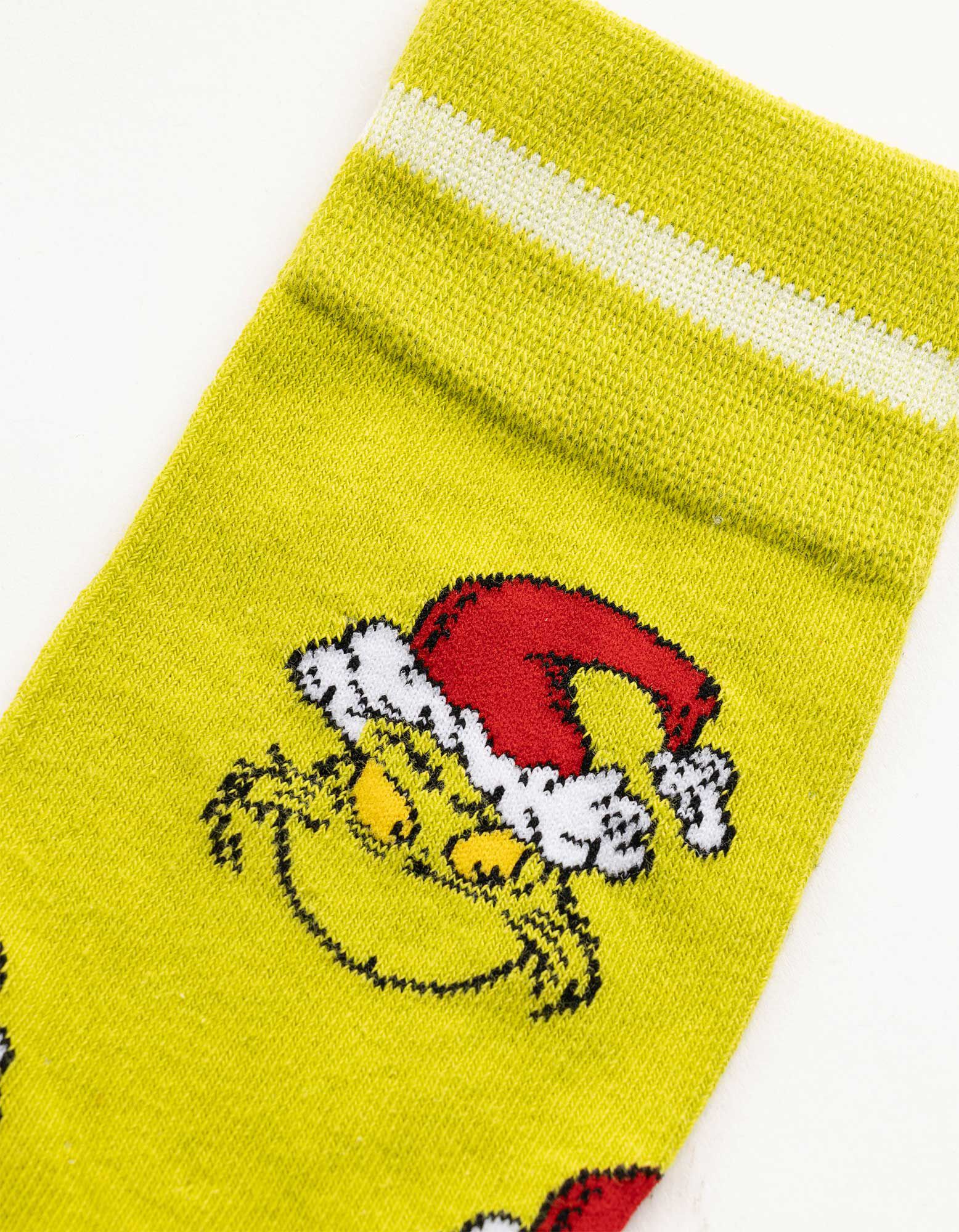 Socken - The Grinch - Hellgr&uuml;n