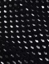 Set maglia manica lunga + top - Spalle spioventi - nero