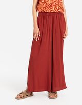 Kilote pantalone - LENZING&trade; ECOVERO&trade; - tamno-crvena