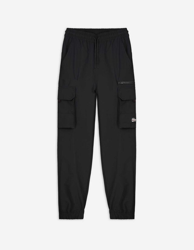 Cargohose - Nylon - schwarz