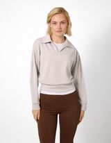 Pullover - Scuba - Beige