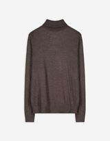 Maglione - Dolcevita - marrone
