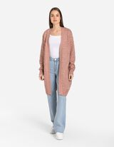 Dugi kardigan - roze
