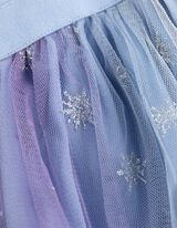 Set aus Kleid und Haarband - Frozen - hellblau