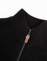 Dukserica sa kapuljačom - Ruska kragna - crno