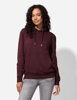 Hoodie - Kapuze - dunkellila