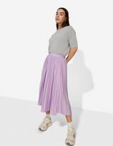 Klostuotas sijonas - Klostės - violetine