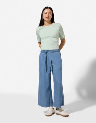 Jeans - Wide Fit - hellblau